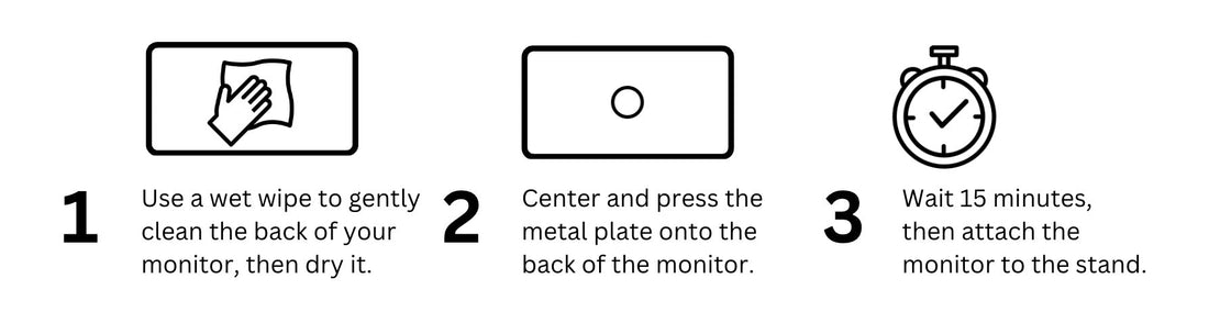 How to setup your FLEXSTA & Mount Your Portable Monitor - FLEXSTA